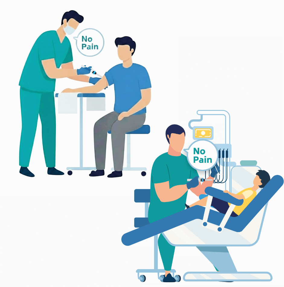 痛みを少なくする針無し注射器でQOL向上を実現